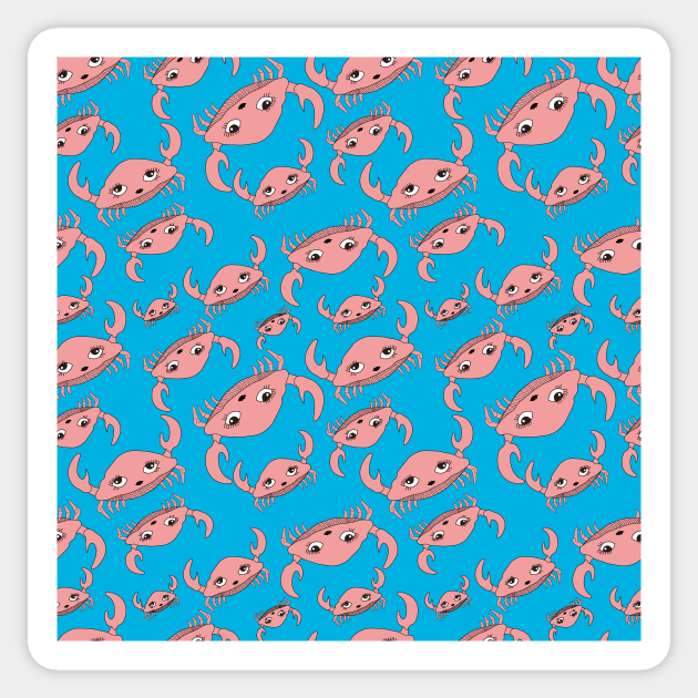 crabs Sticker by bangueran